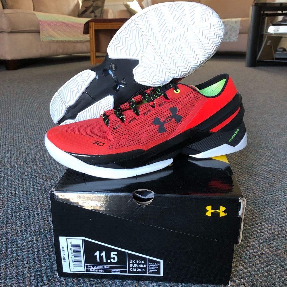 FINAL PRICE Under Armour Curry 2 Low